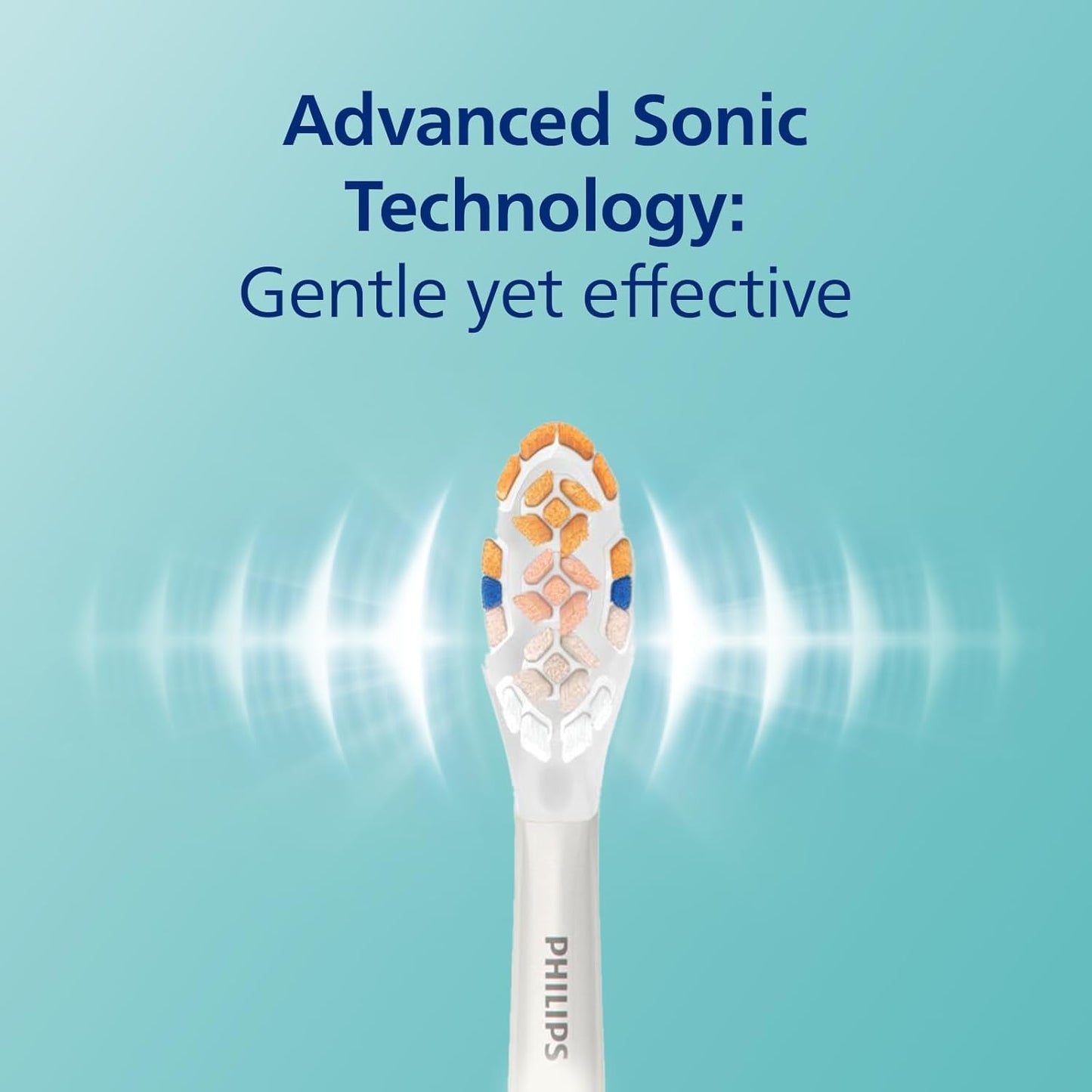 Philips Sonicare DiamondClean Smart 9500 Electric Toothbrush, Sonic Toothbrush with App, Pressure Sensor, Brush Head Detection, 5 Brushing Modes and 3 Intensity Levels, Rosegold, Model HX9923/61