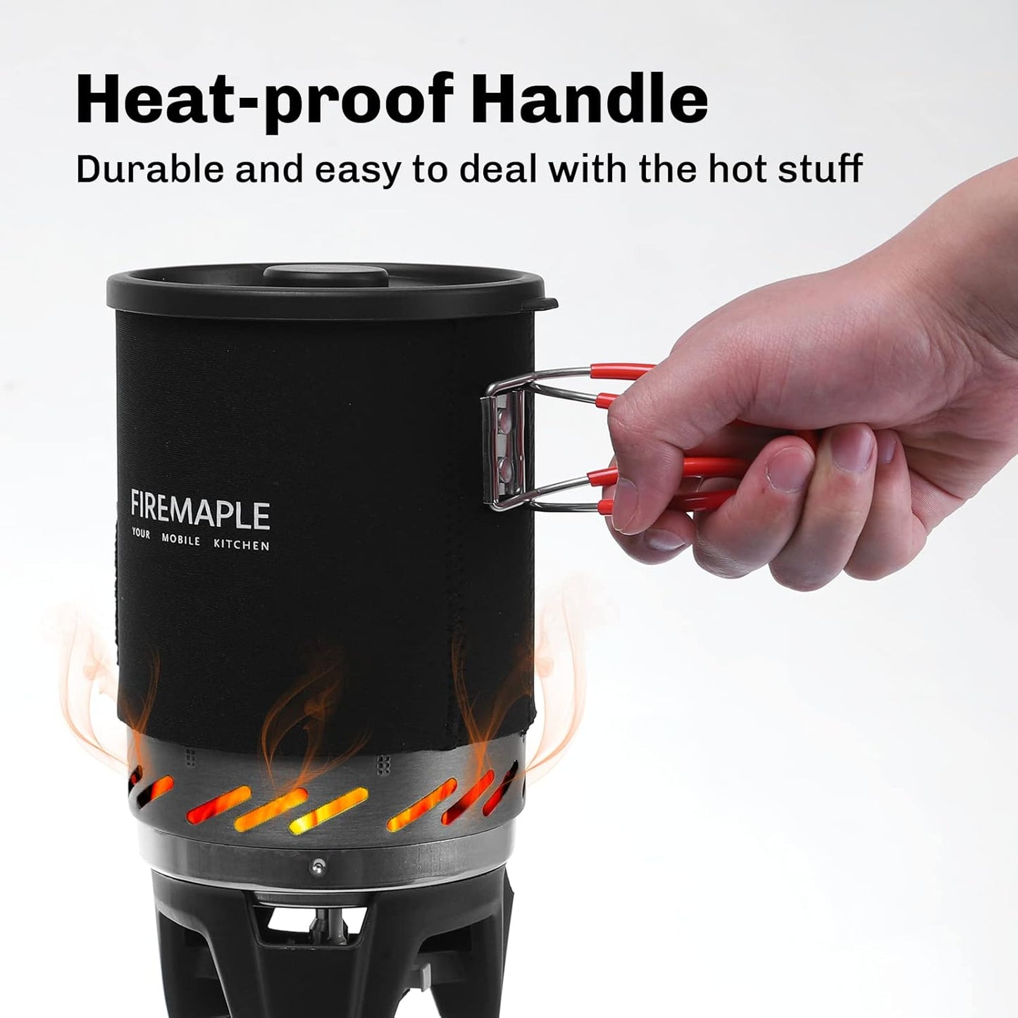 Fixed Star 1 Backpacking and Camping Stove System | Portable Propane Cooking Gear | Outdoor Pot & Jet Burner Set | Perfect for Hiking, Trekking, Fishing, Hunting, and Emergency Use