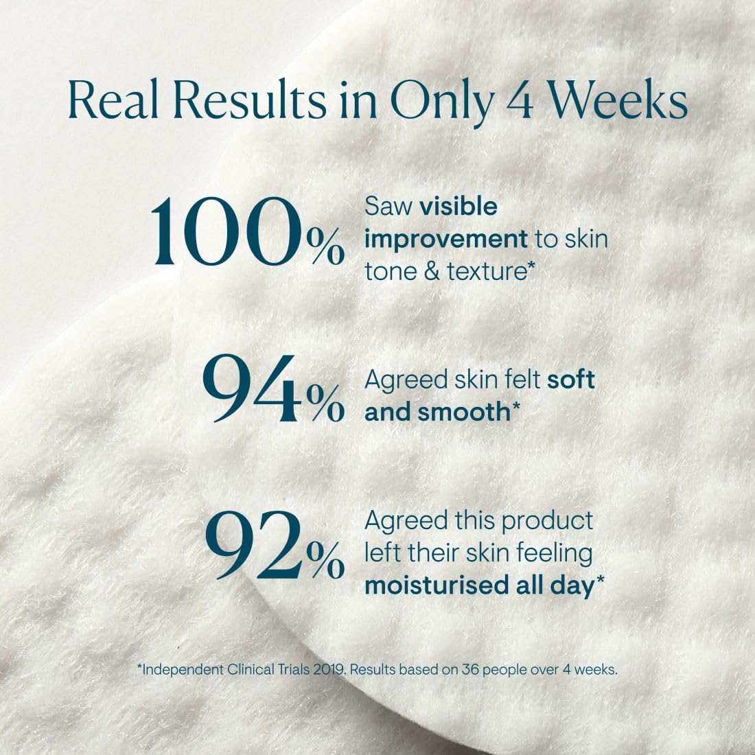 ELEMIS Dynamic Resurfacing Facial Pads, Gentle Textured Treatment Facial Exfoliating Pads
