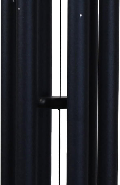 Corinthian Bells by Wind River - 60 inch Midnight Blue Wind Chime for Patio, Backyard, Garden, and Outdoor Decor (Aluminum Chime) Made in The USA
