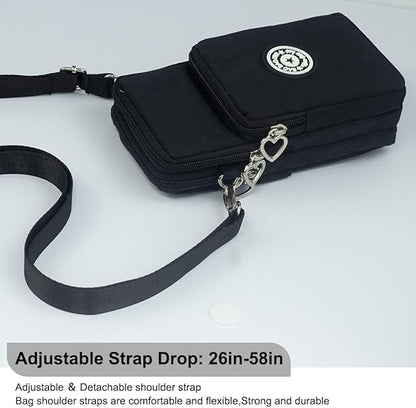 JANKS Small Crossbody Bags for Women Mini Cell Phone Purses Handbag Shoulder Bag