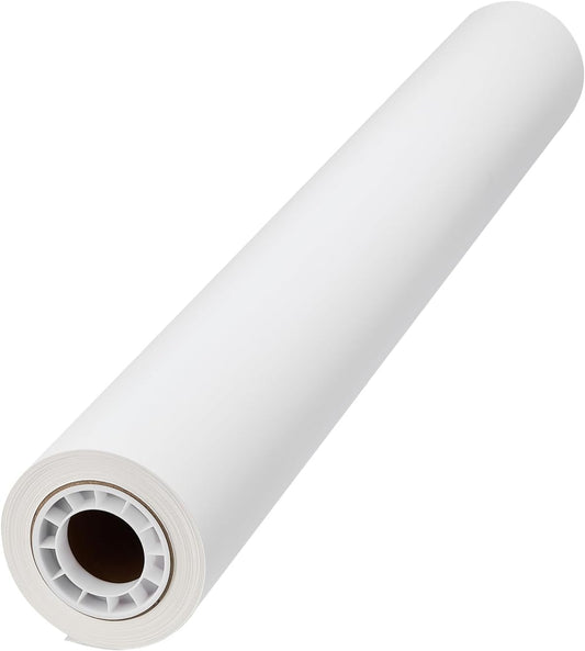 FastPlot Self Adhesive Polypropylene Banner 8 mil WP - 42inch x 100ft Roll - 3inch core