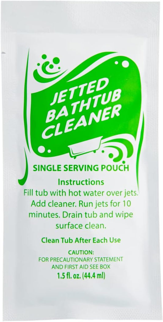 Jetted Bathtub Cleaner Concentrate Case of 100 1.5 Ounce Pouches
