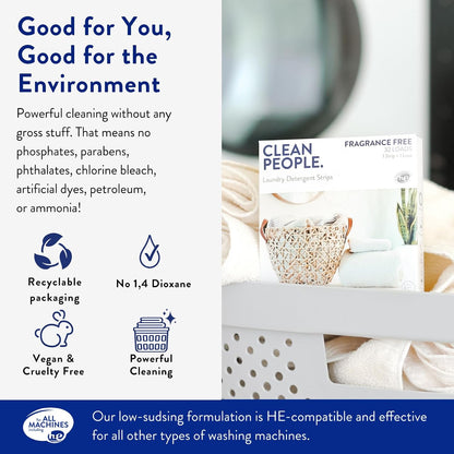 Laundry Detergent Sheets- Recyclable Packaging, Hypoallergenic, Stain Fighting, Works with All Machines including HE (384 Count, Fresh Scent)