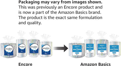 Amazon Basics Ultra Paper Bowls, 20 Oz, Disposable, 540 Count (4 packs of 135), White (Previously Encore)